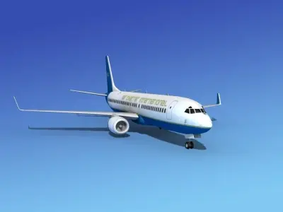 Boeing 737-800 Air Charter Intl 3D model