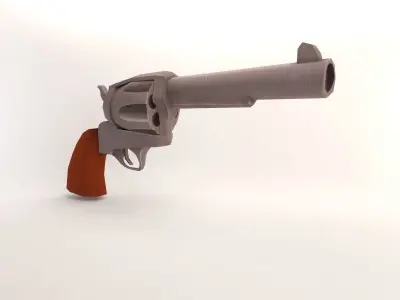 Cartoon Wild West Pack Low-poly 3D model