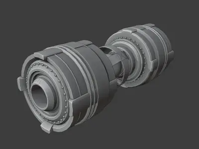 Arc T-24 Custom Bomb Free low-poly 3D model