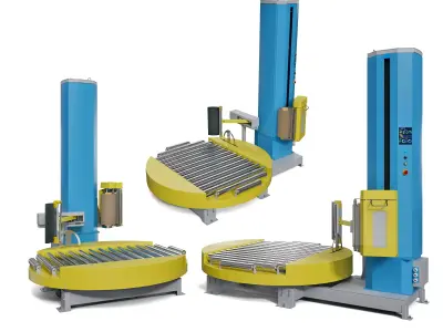 Winding packaging machine 3D model