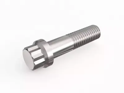 Screw 14 3D model