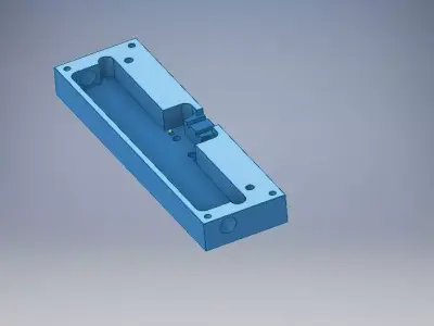 aluminium case 3D model