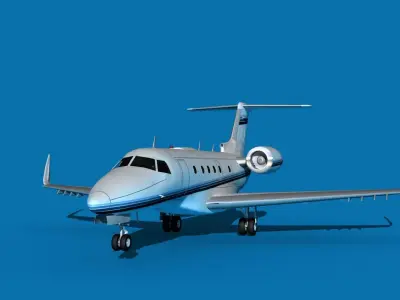 Embraer Praetor 500 V08 3D model