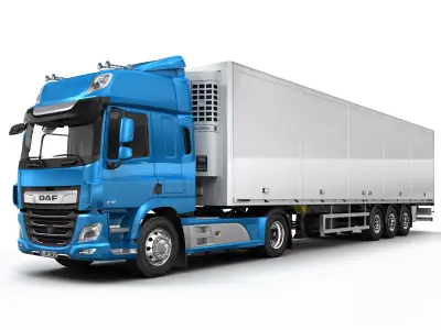 DAF CF Collection 2017 3D model