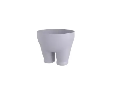 Lower Body 001 3D model
