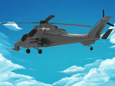 EUROCOPTER TIGER 3D model get