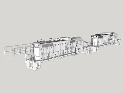 GP10 Paducah Geep N Scale 3D print model