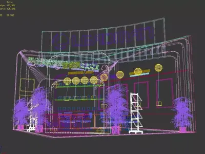 Exhibition - Area - 6X6-3DMAX2009-28 3D model