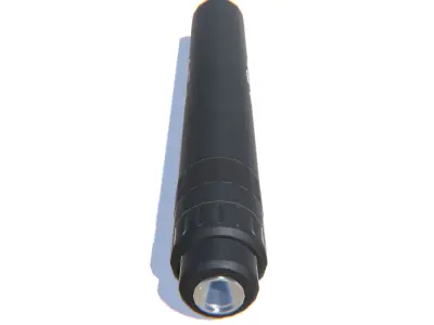 Tactical Silencer 45 ACP 9MM Low-poly 3D model
