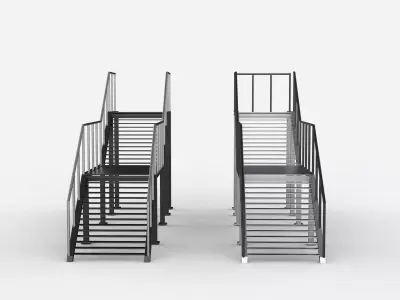 staircase 02 3D model