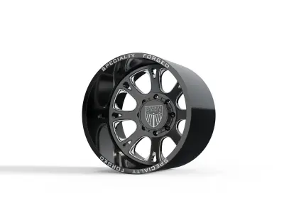 REAR SPECIALITY FORGED D002  WHEEL 3D MODEL 3D model