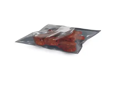 Frozen seafood Frozen King Prawns 3D model