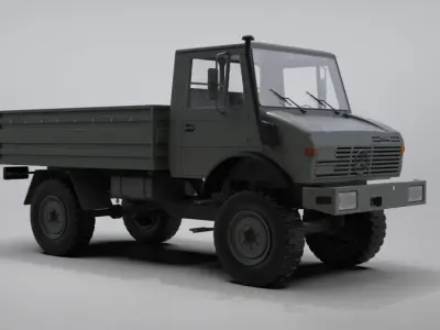 MERCEDES BENZ-UNIMOG 3D model