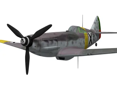 Dewoitine D520 3D model get