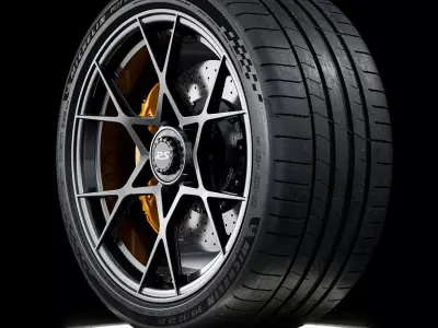 Michelin Pilot Sport S 5 315 30 ZR21 105Y 3D model