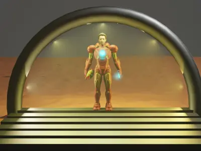 Ironman man 3D model