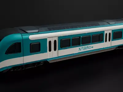 Siemens Mireo Regional Train 3D print model