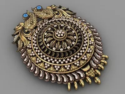 FASION UNIK PENDANT 3D model
