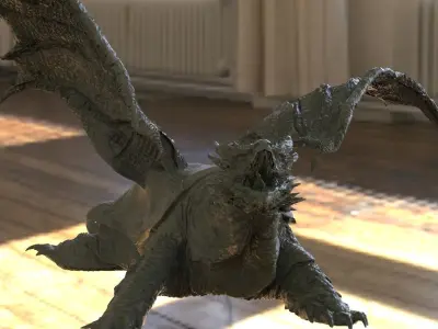 Turtle Dragon  3D model