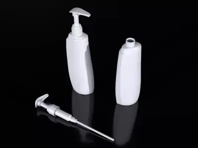 Realistic model of a Lotion Bottle Tube 3D model