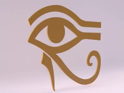 Egyptian Symbols - 019 Free low-poly 3D model