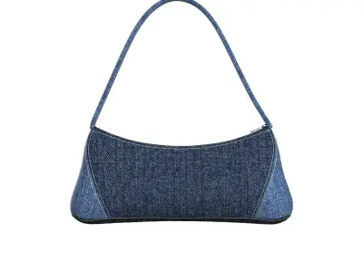 Denim Shoulder Bag 3D model