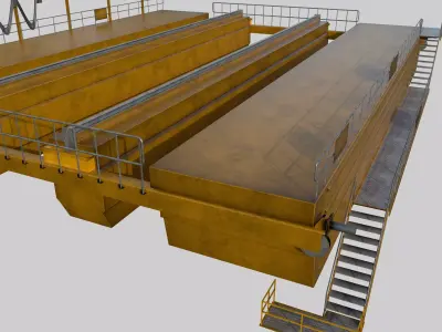 LT Structure Low-poly 3D model