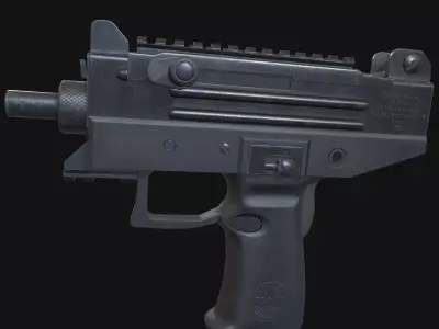 UZI Pro Low-poly 3D model purchase