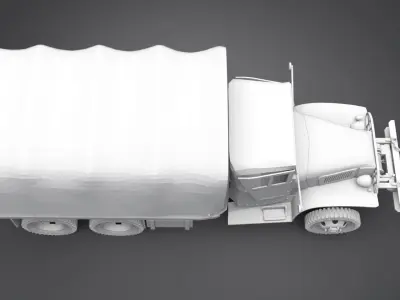 GMC CCKW Scale Model 3D print model