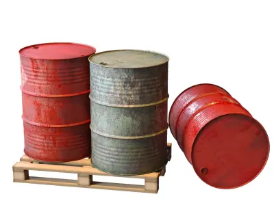 Fuel Barrel 3D model 3D model
