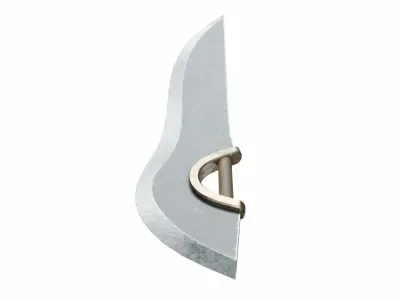Sablazo Low-poly 3D model
