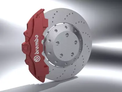 Disc Brake Free 3D model