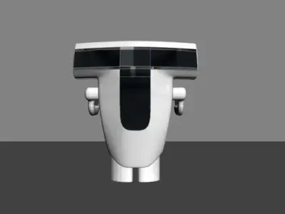 jetpack electric shaver 3D model