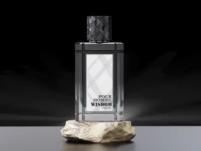 MAN PERFUME DESIGN 3D model