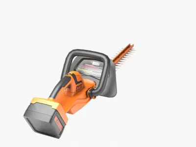Electric Hedge Trimmer 3D model