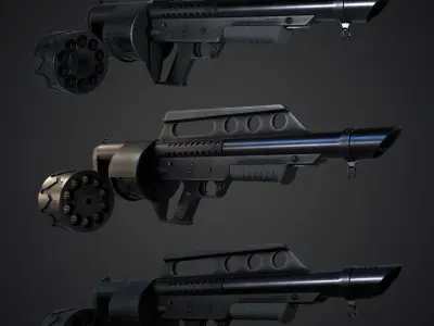 Pancor Jackhammer Mk3 3D model