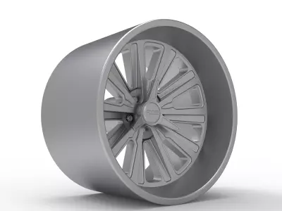 FOOSE ASCOT CONCAVE WHEEL 3D PRINT MODEL 3D print model