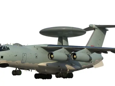 KJ-2000 AWACS 3D model