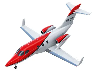 Hondajet airplane 3D model