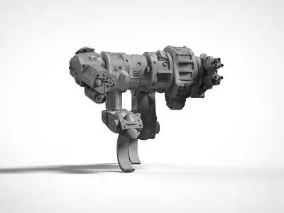 Mech- Sabueso All terrain military mech vehicle 3D print model
