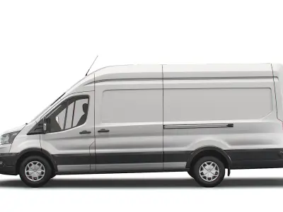 Ford Transit Van L4H3 Trend 2021 3D model