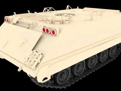 M113 TANK APC 3D model