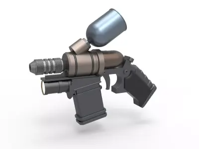 Batman Explosive gel 3D print model