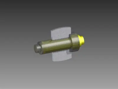 Cotter Joint Free 3D model by abhijeet1