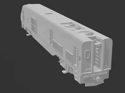 MTA LIRR EMD DM30AC Diesel-Electric Locomotive 3D print model