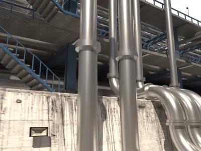 Refinery 3D model buy