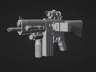 Subfusil mkIII 3D model