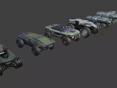 GV set 8 3D model