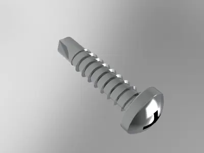 Screw 3D model buy