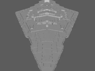 ImperialII high res 3d model 3D model